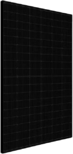 Silfab SIL-440 BK all-black monocrystalline solar panel for high-efficiency residential and commercial rooftop solar installations.